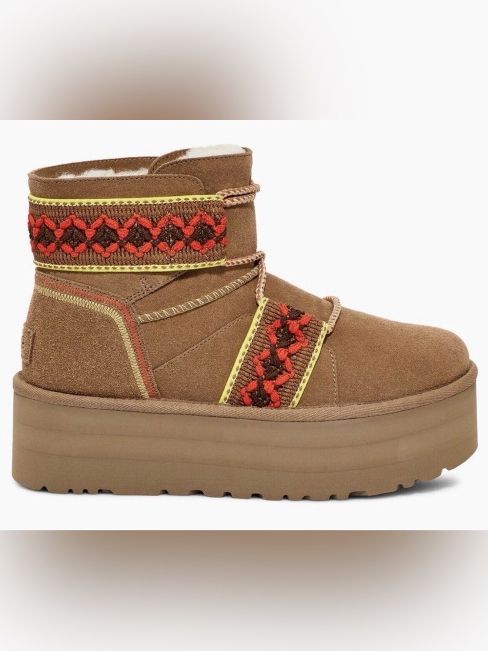 UGG Women’s Classic Mini Braid Platform Boots